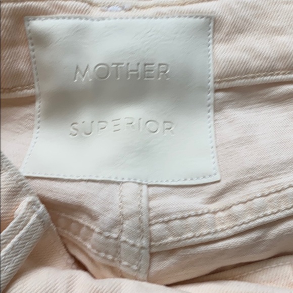 NWT Mother The Tomcat Chew Peach Jeans Size 26 - Picture 14 of 15